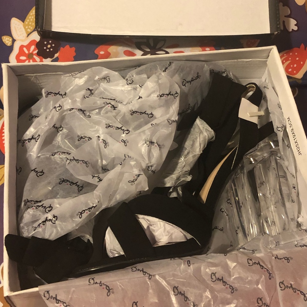 Black heels